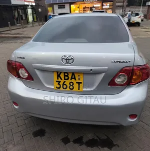 Toyota Corolla 2007 Silver