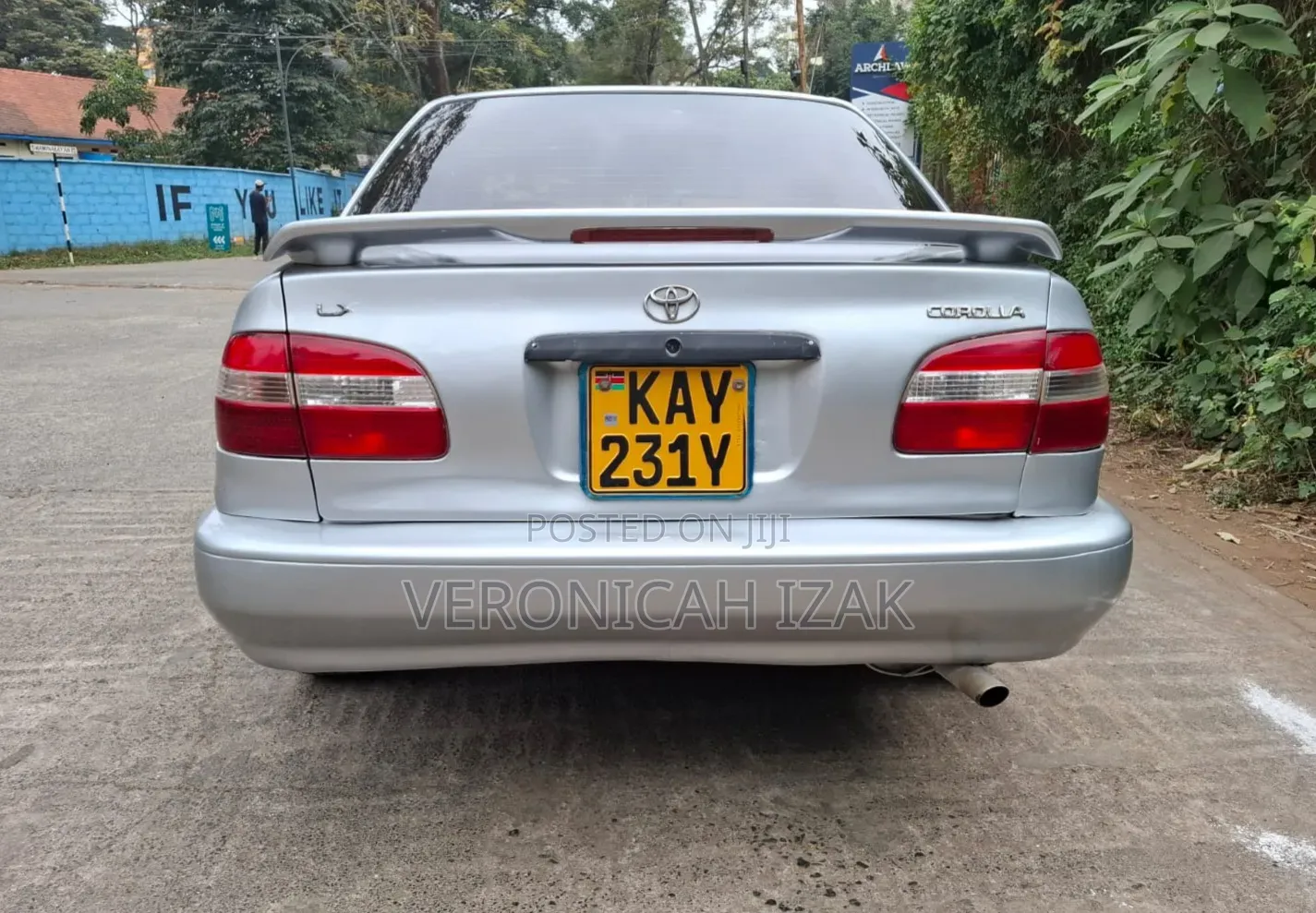 Toyota Corolla 1996 Silver