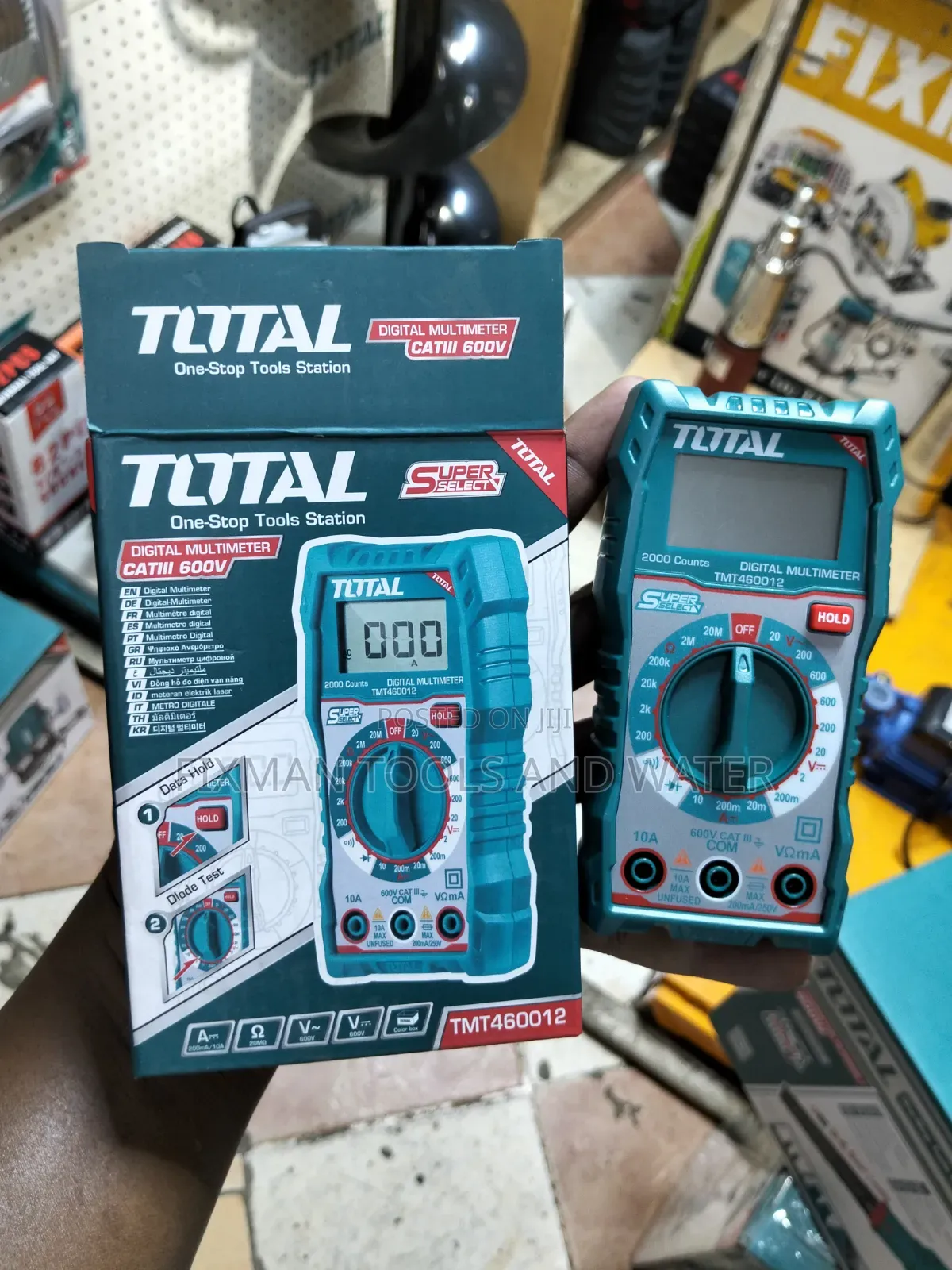 Total Digital Multimeter Set 600V