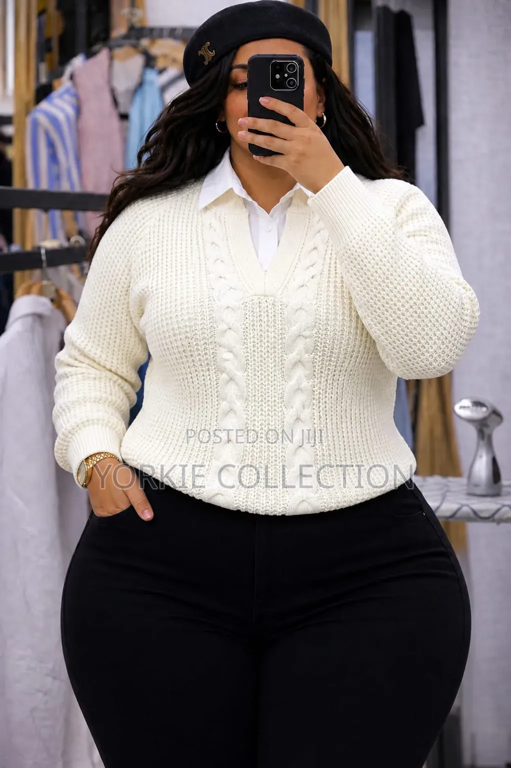 Two in One Sweater Top