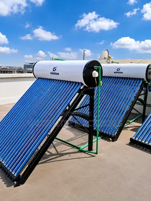 300L Integrated, Pressurized Solar Water Heater. Evacuated Tube Model