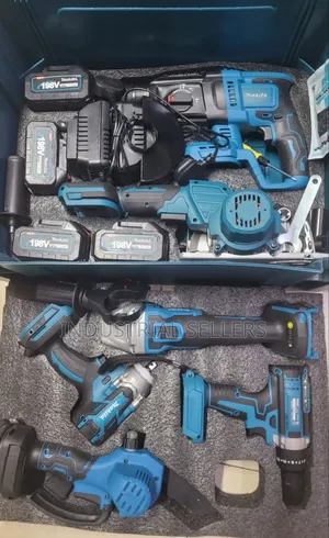 Makita 198v Cordless Combo Kit 6pcs in 1