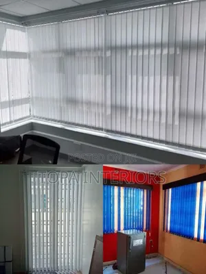 Made to Size Vertical Office Curtain Blinds