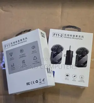 F11-2 Wireless Microphone for Interviews, Content,Tiktok E.T.C