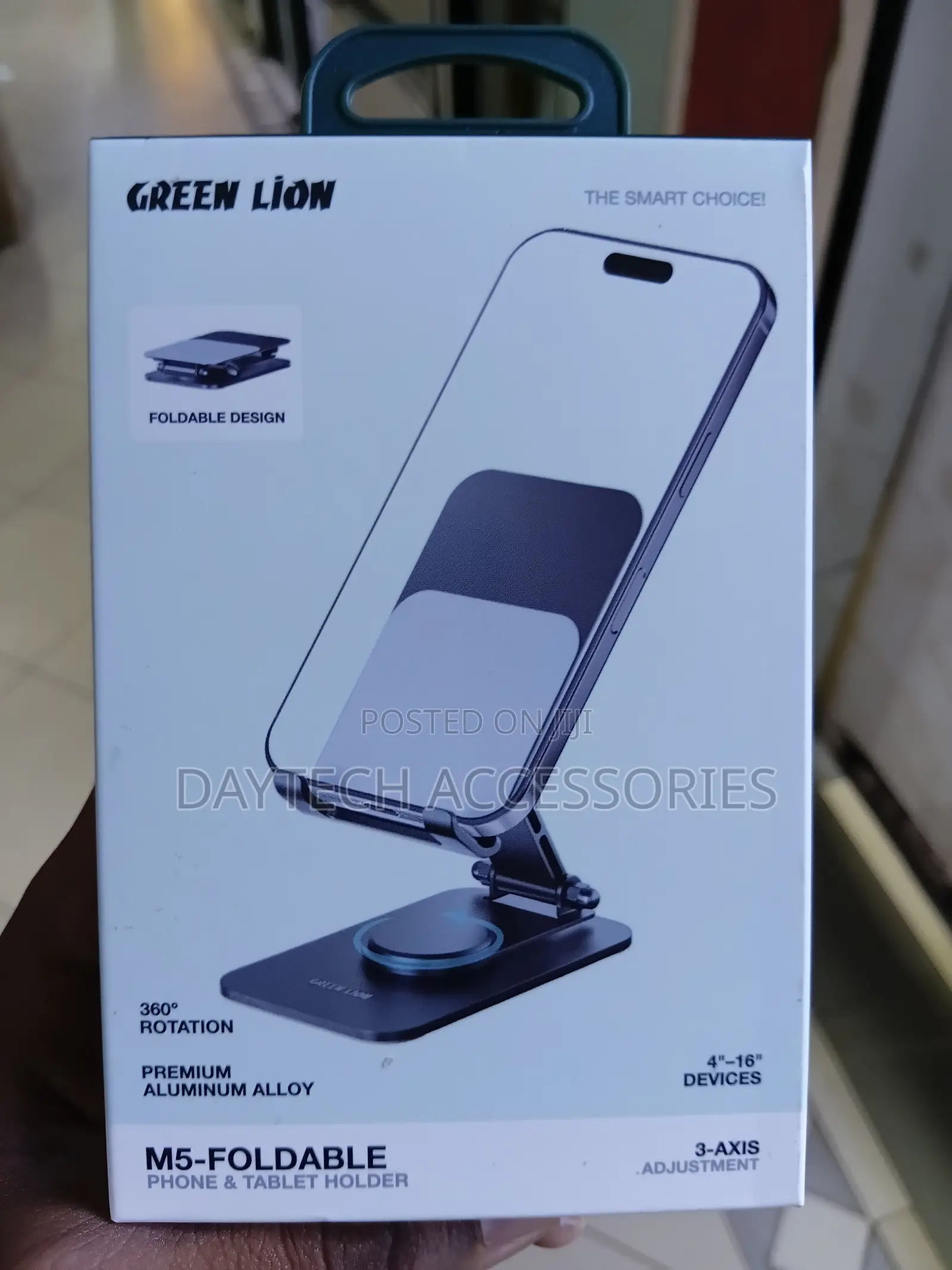 Green Lion Foldable Phone Holder Stand.