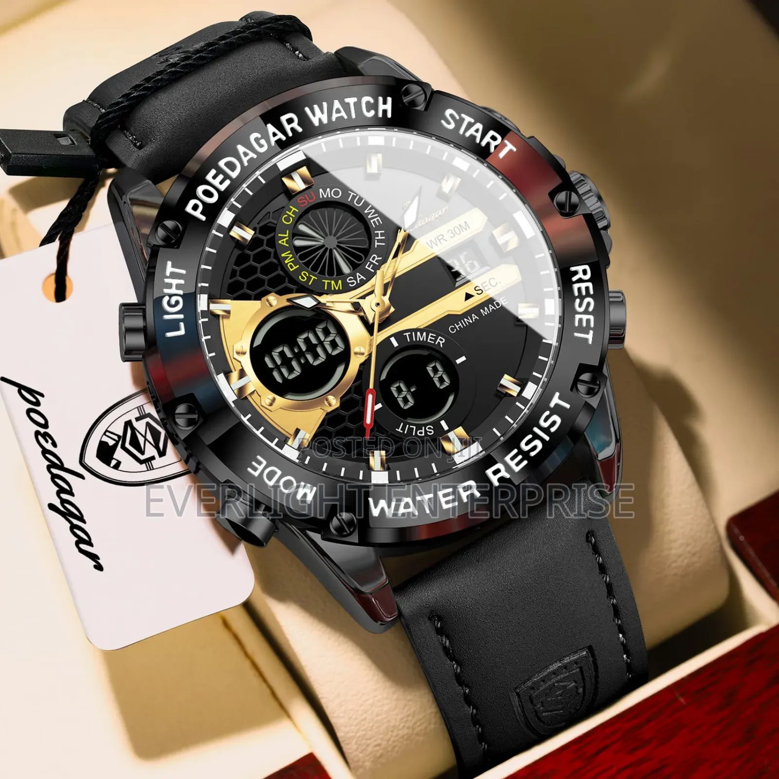 Poedagar Dual Time Gents E125