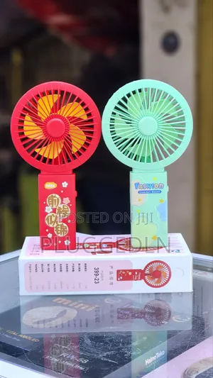 Ladies Portable Fan.