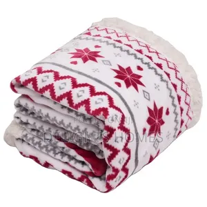Premium Sherpa Fleece Throw Blanket-Re