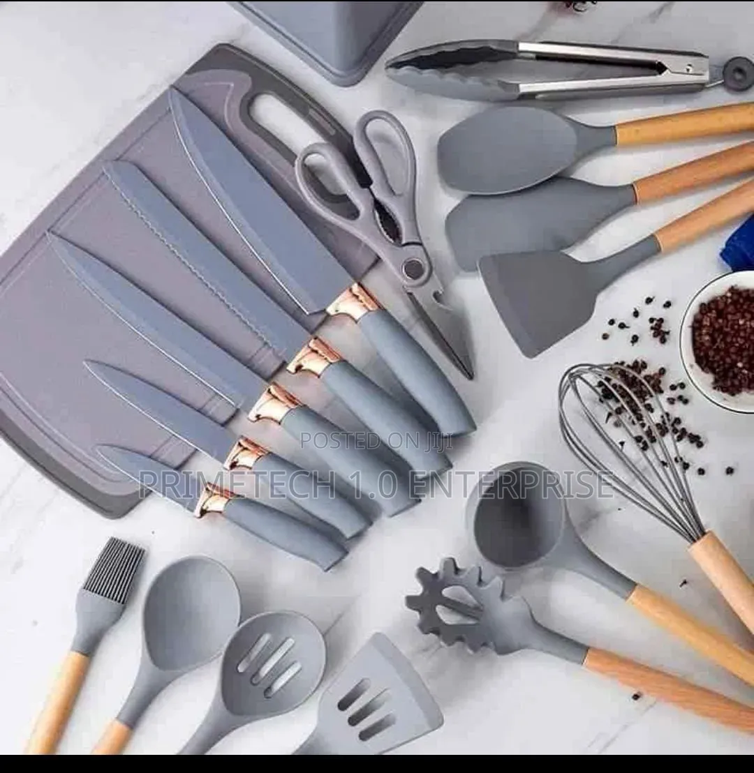 Elegant Silicone Spoons -19pcs