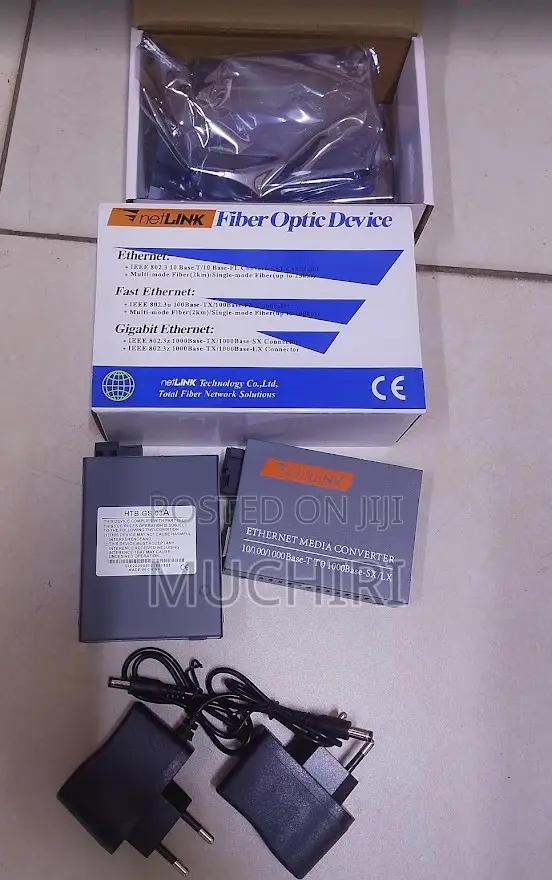 Netlink HTB-1100-2KM 10/100mbps Media Converter