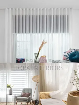 Washable Window Net Rings Sheer Curtains