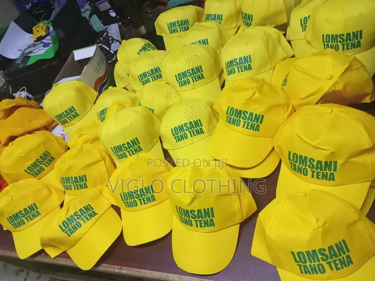 Branded Campaign Caps
