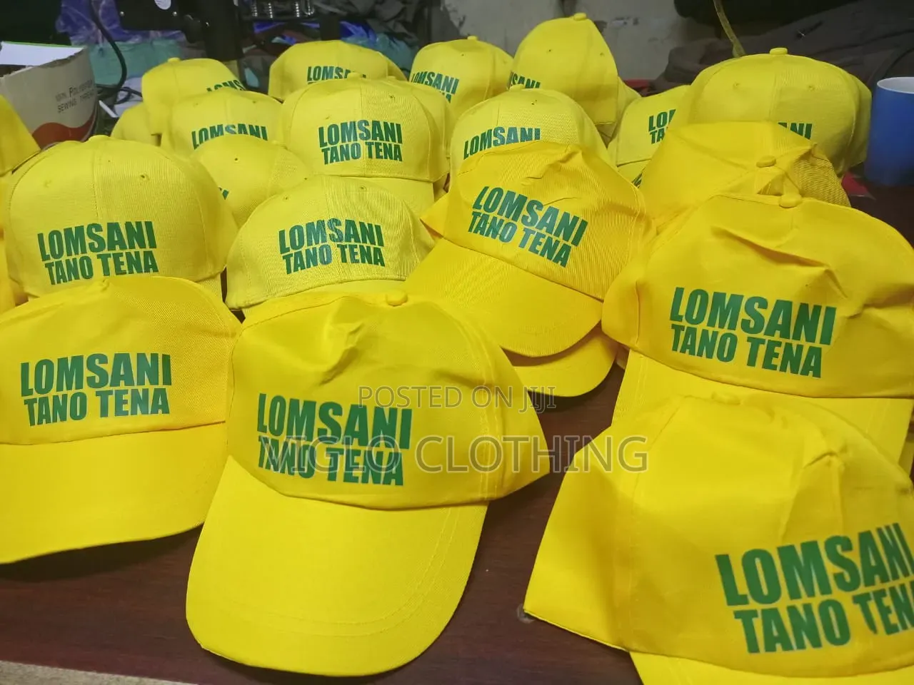 Branded Campaign Caps