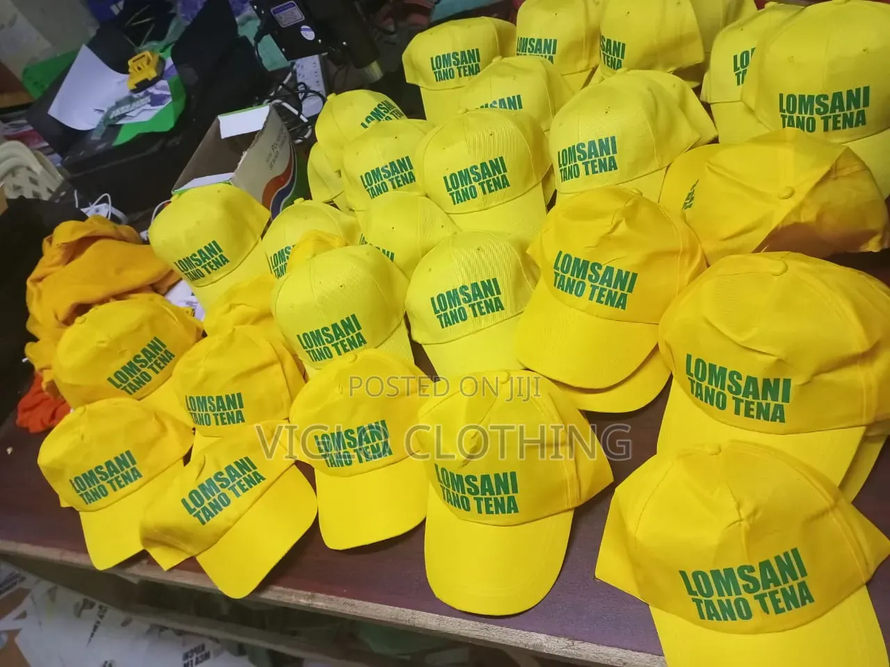 Branded Campaign Caps
