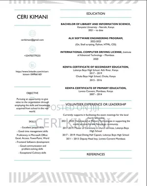 Baking Internship