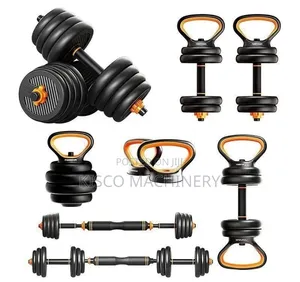 Euromax 50kg 6 in 1 Kettlebell/Barbell
