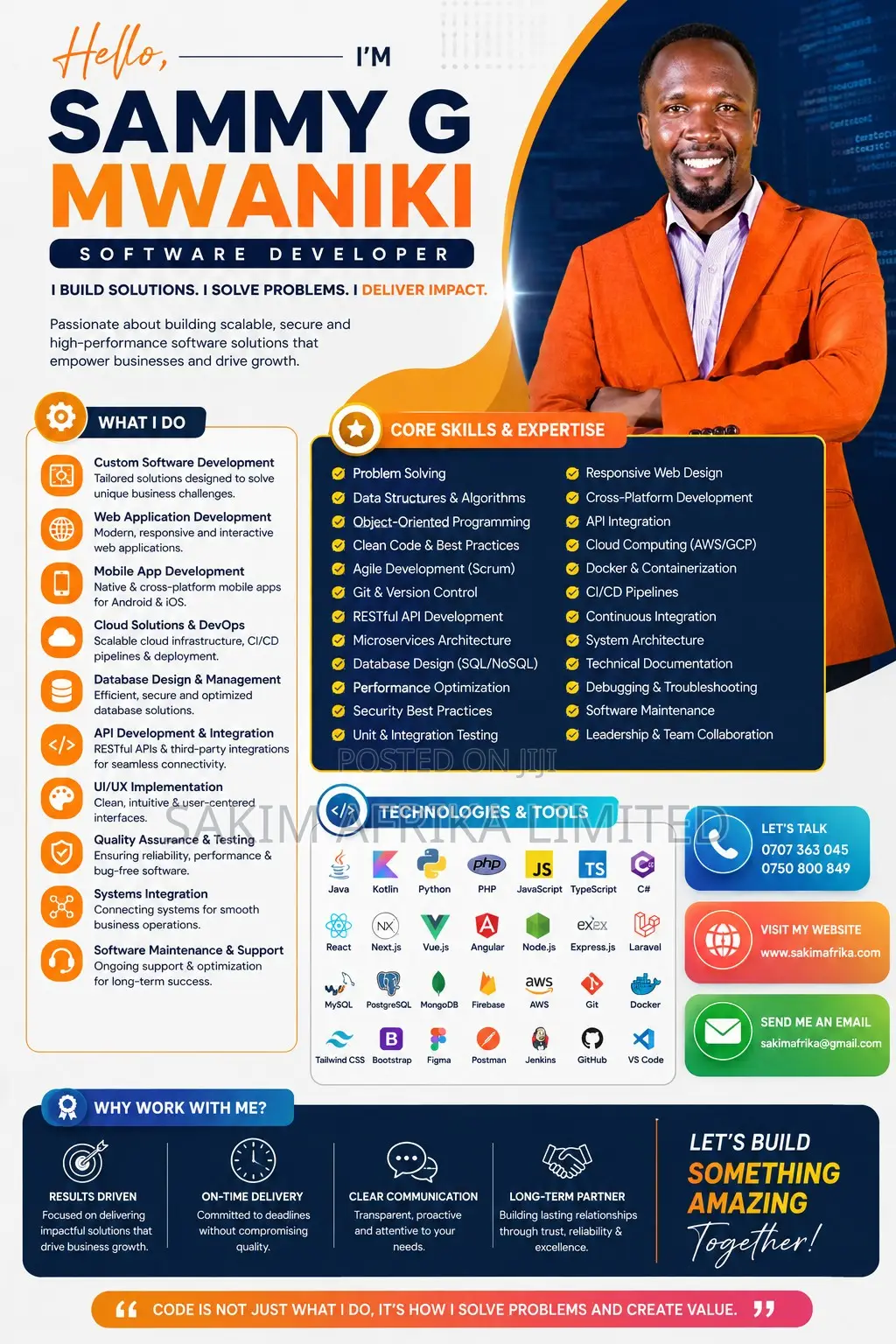 Professional Software Developer | Websites, Apps Systems