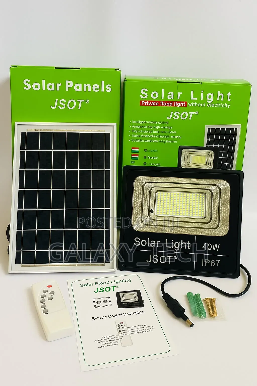 Jsot Solar Light 40W (Ip67)