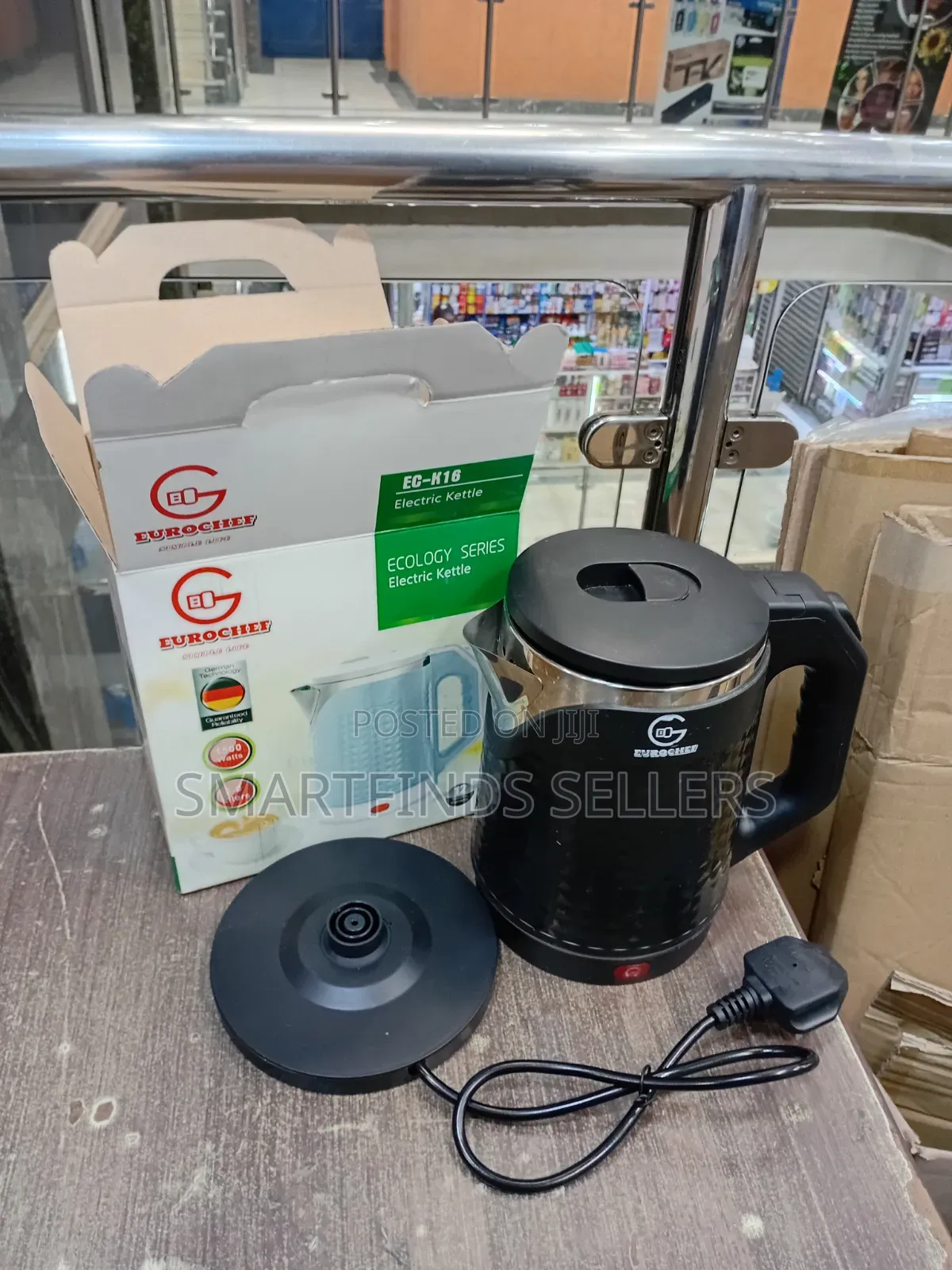 Ecology Series Cordless Electric Kettle