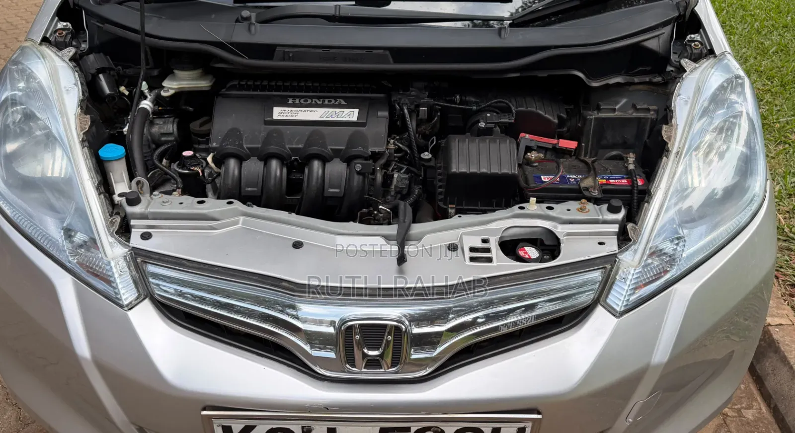 Honda Fit 2012 Silver