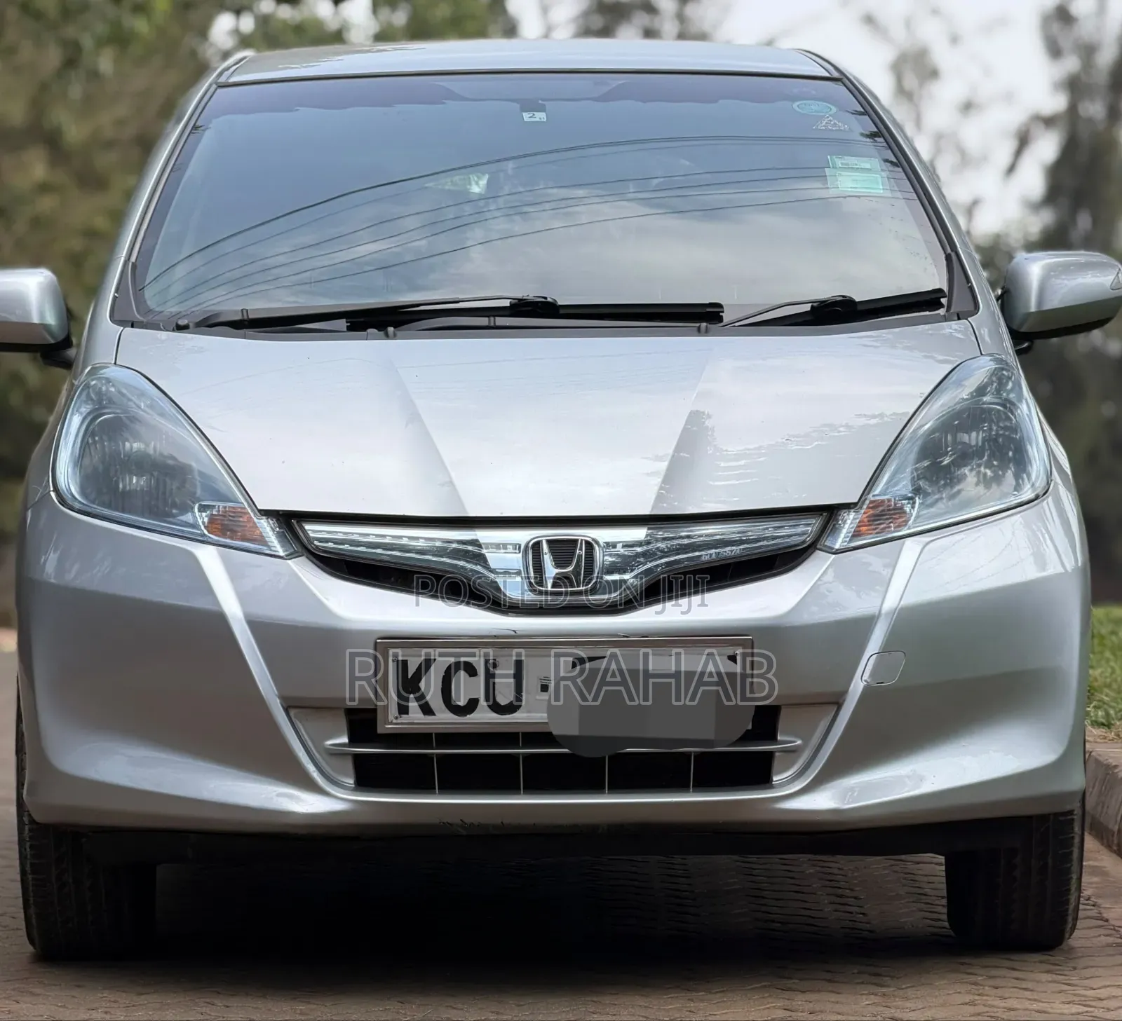 Honda Fit 2012 Silver