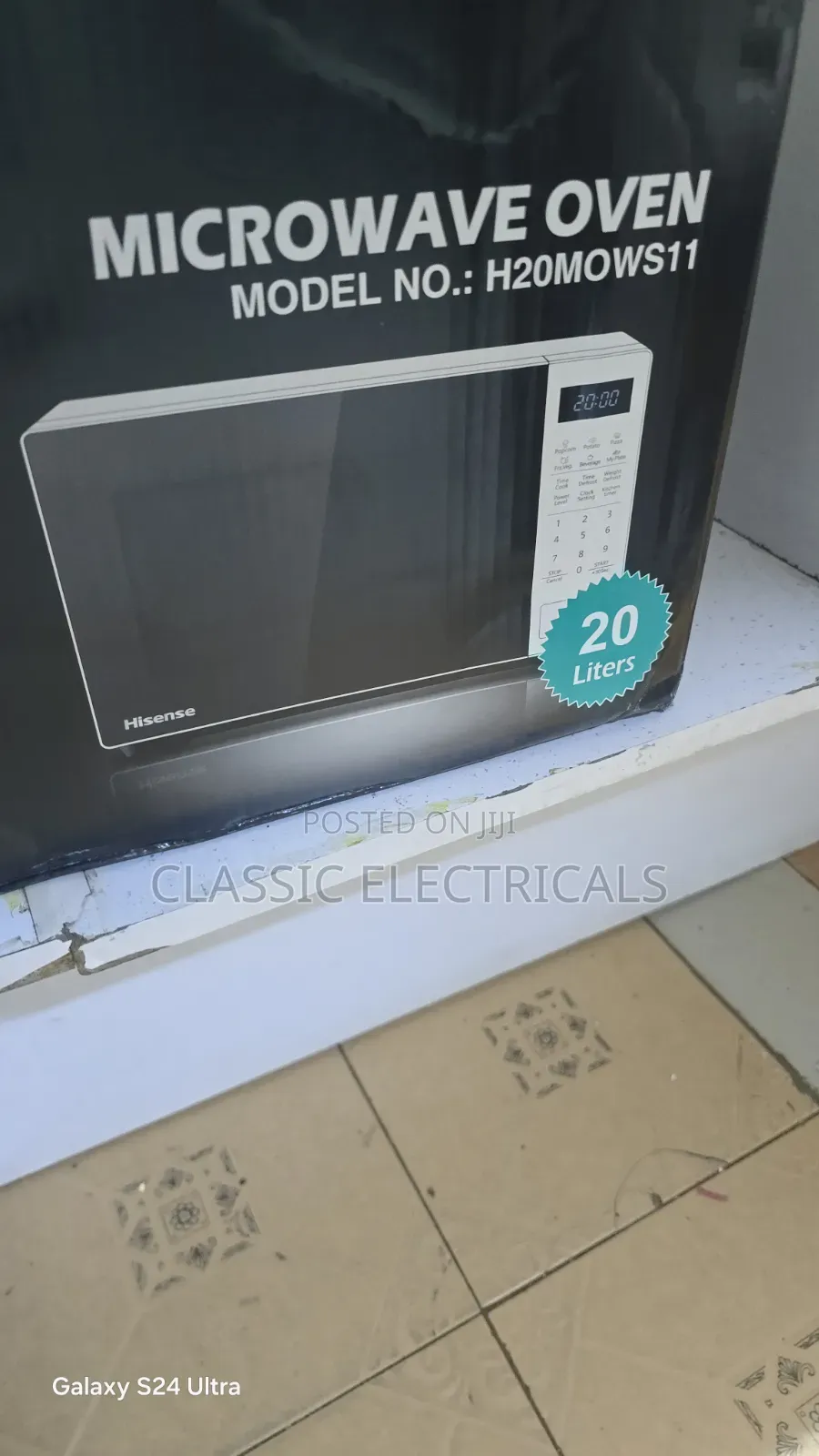 Hisense 20litres Digital Microwave