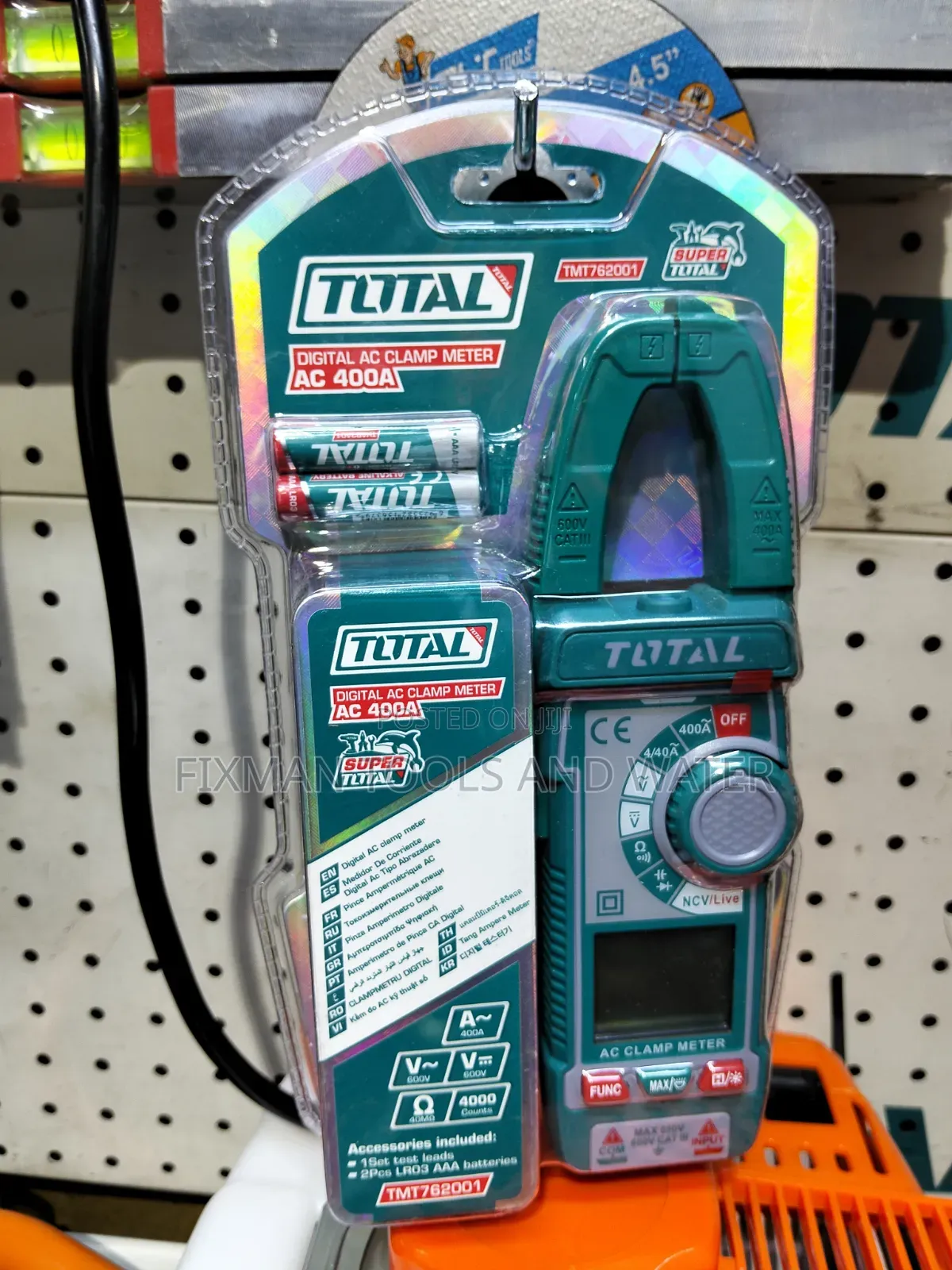 TOP Quality AC 400A Clamp Meter Full Set