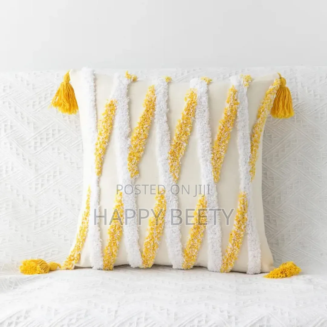 Tufted Boho Cushion Cover