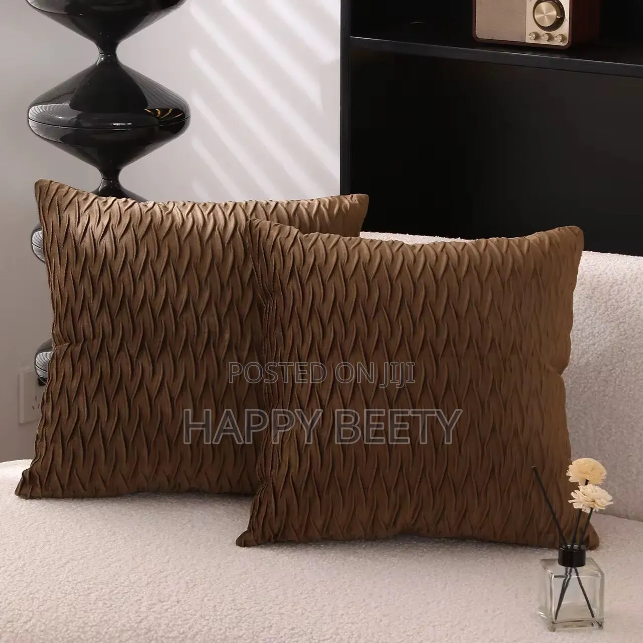 Smooth Velvet Throw Pillows Cases