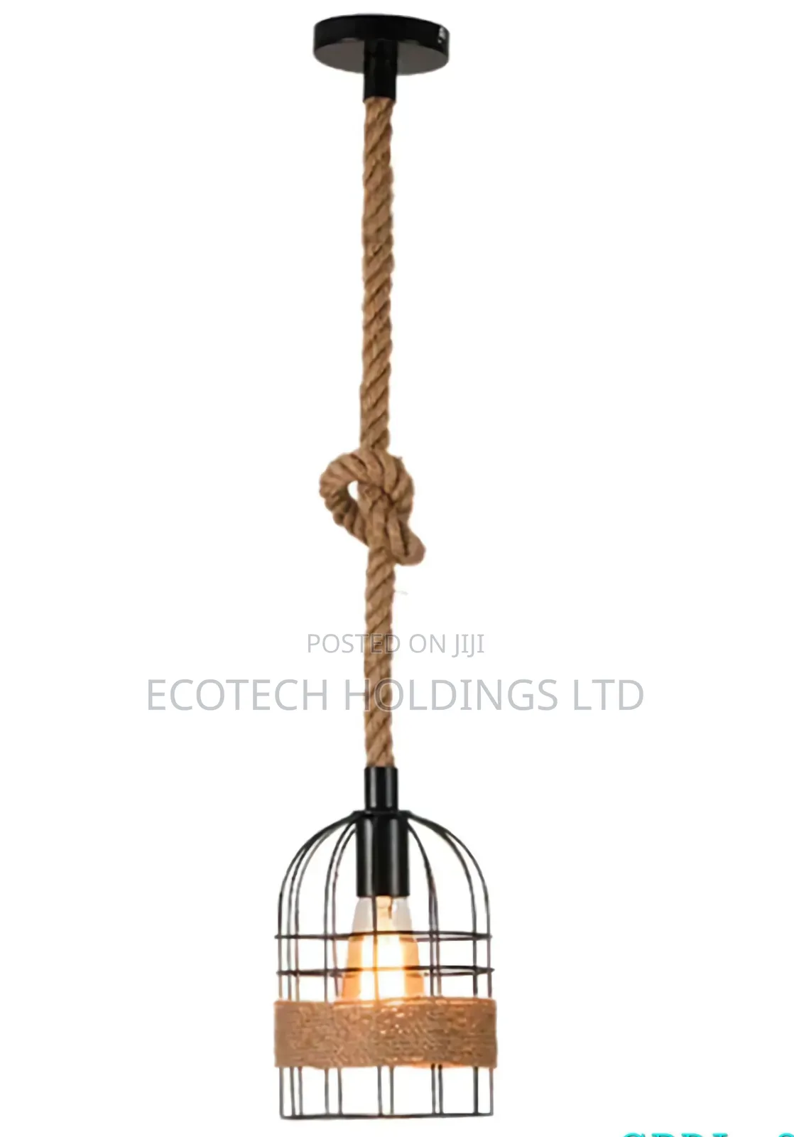 Rope Spherical Pendant Light Ry1