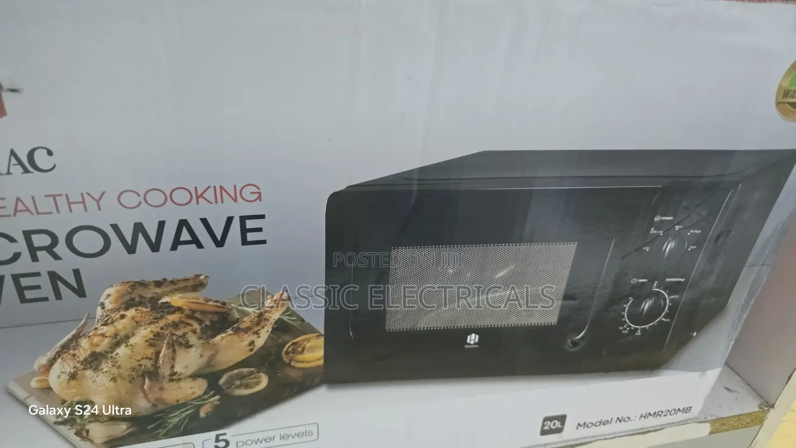 Hanmac Manual 20litres Microwave at Sh6500