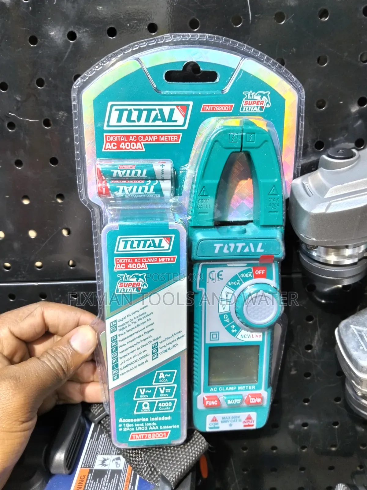 Technical Total Clamp Meter AC 400a 600 v Set