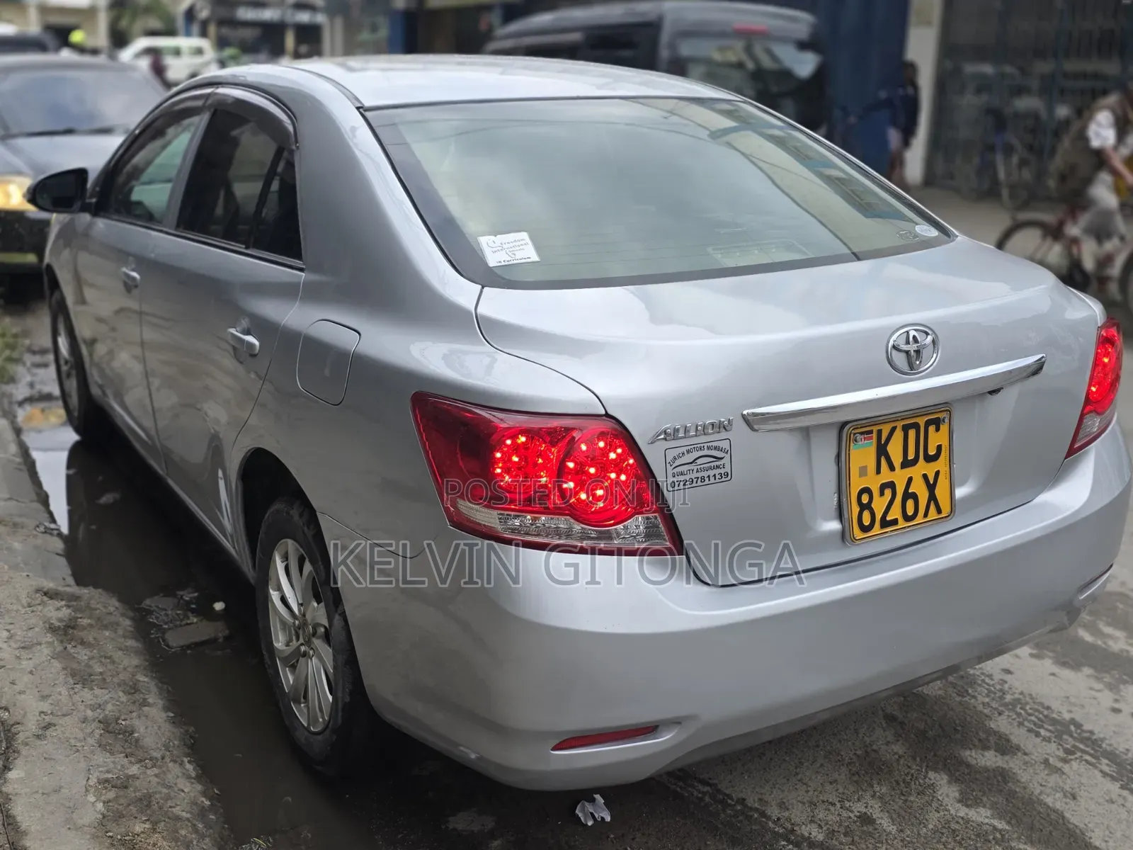 Toyota Allion 2014 Silver
