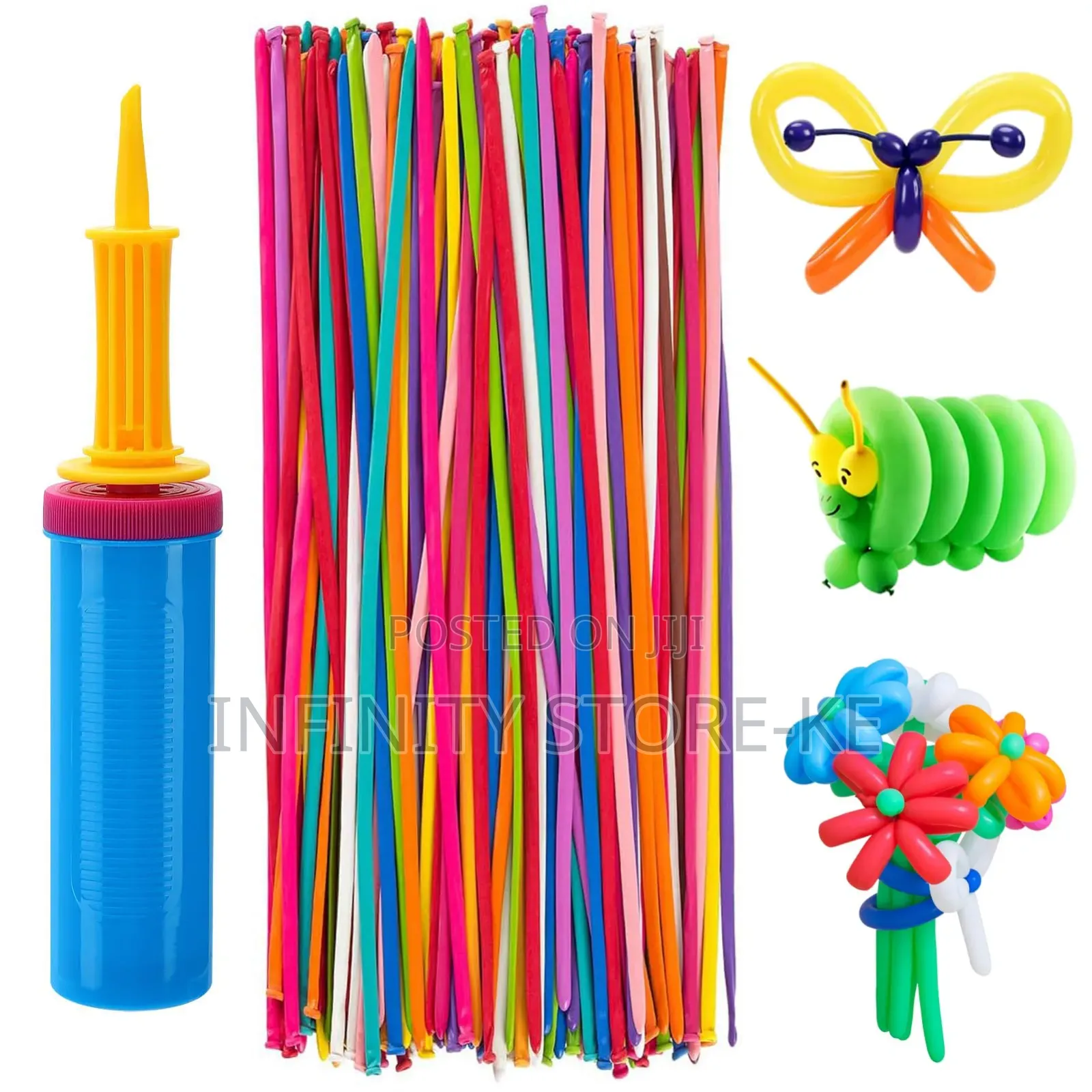 Modelling Balloons 100pcs+ Manual Balloon Pump