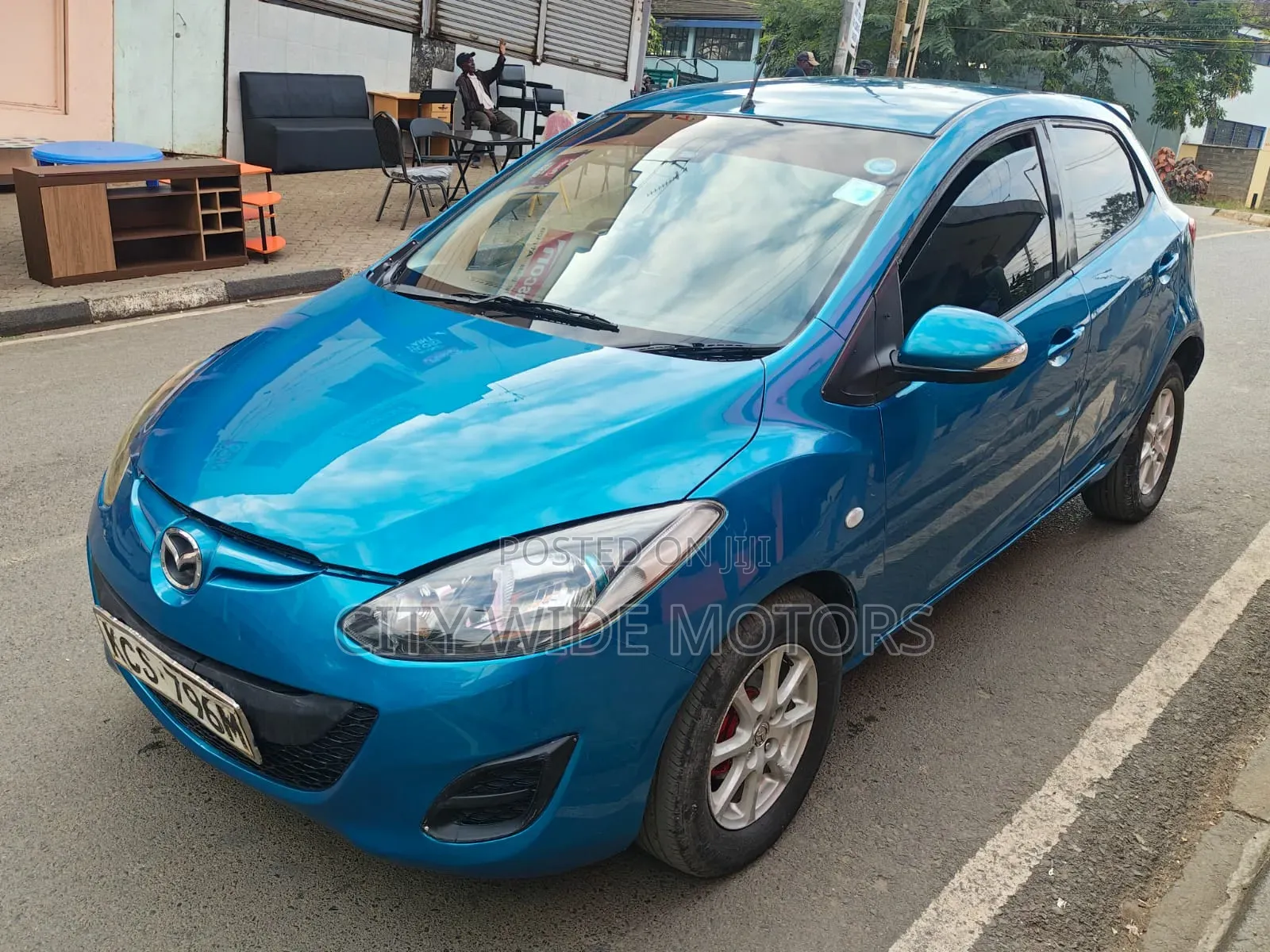 Mazda Demio 2011 Blue