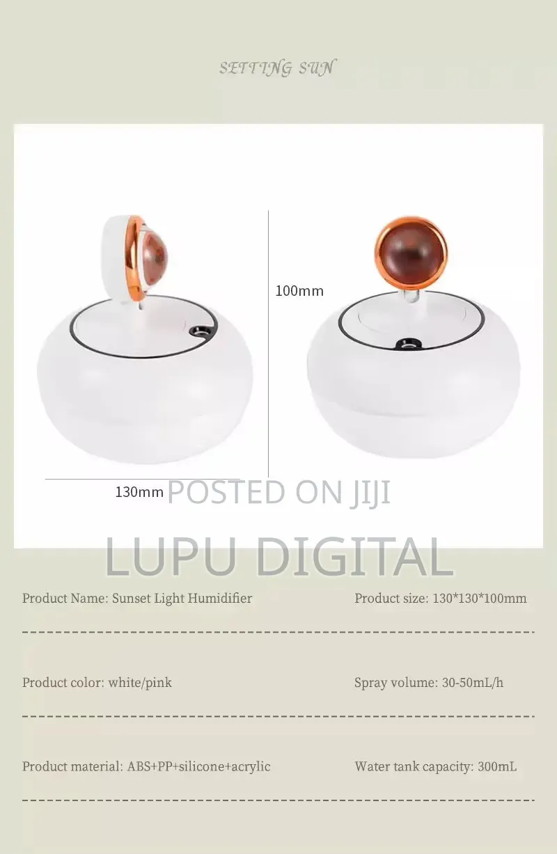 H2o Sunset Light Humidifier