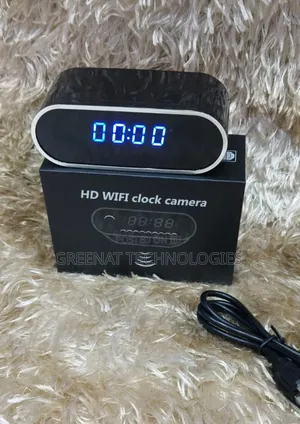 HD WIFI Clock Camera - 1080p Hidden Camera