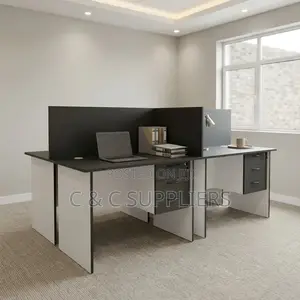 4-Seater Customized Workstation