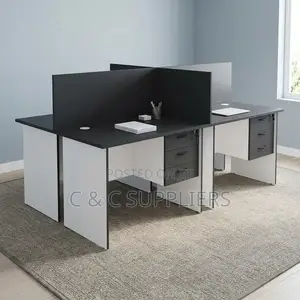 4-Seater Customized Workstation