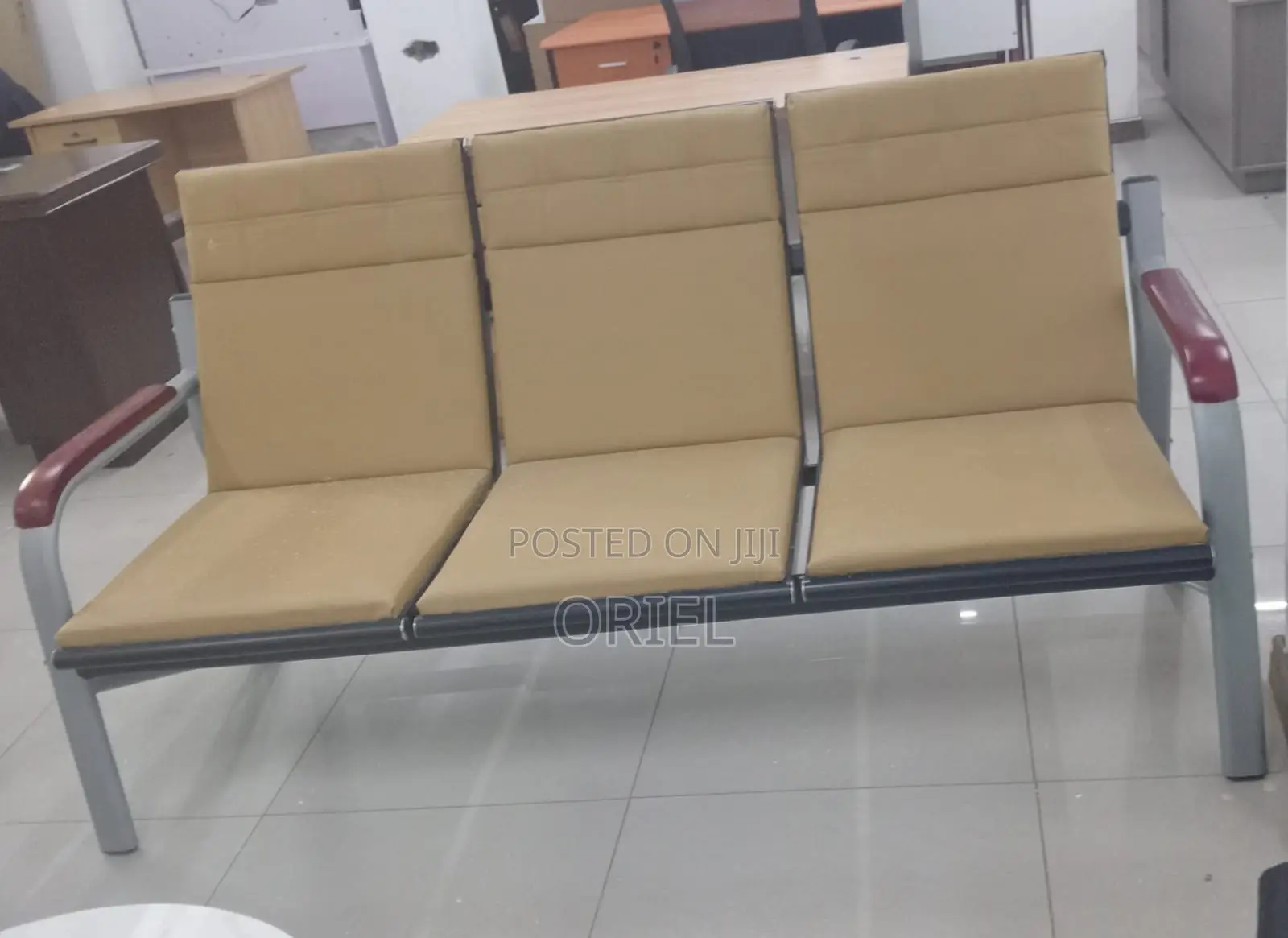 Office Waiting Sofa : 5-Seater Office Lounge Sofa Set