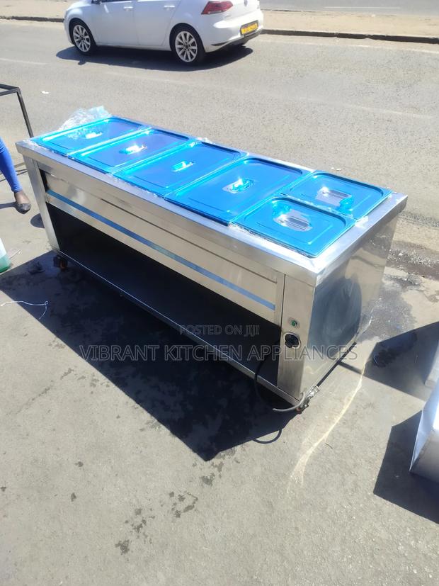 5-Partition Electric Bain Marie