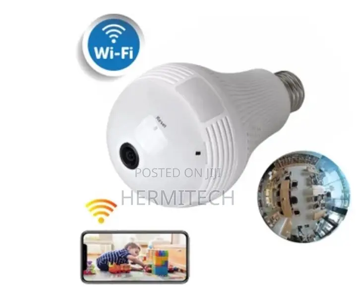 Motion Detection WiFi Bulb CCTV