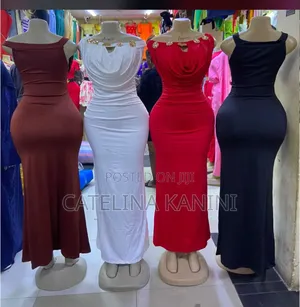 Elegant Bodycon Maxi Dress – Multiple Colors