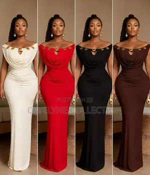 Elegant Bodycon Maxi Dress – Multiple Colors