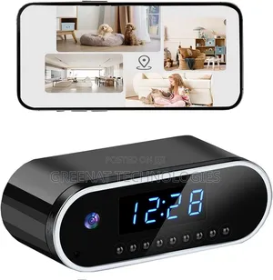 Digital WiFi Clock Camera – 1080p Hidden Surveillance