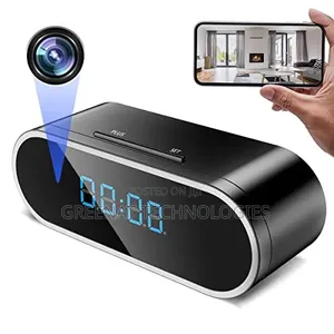 Digital WiFi Clock Camera – 1080p Hidden Surveillance