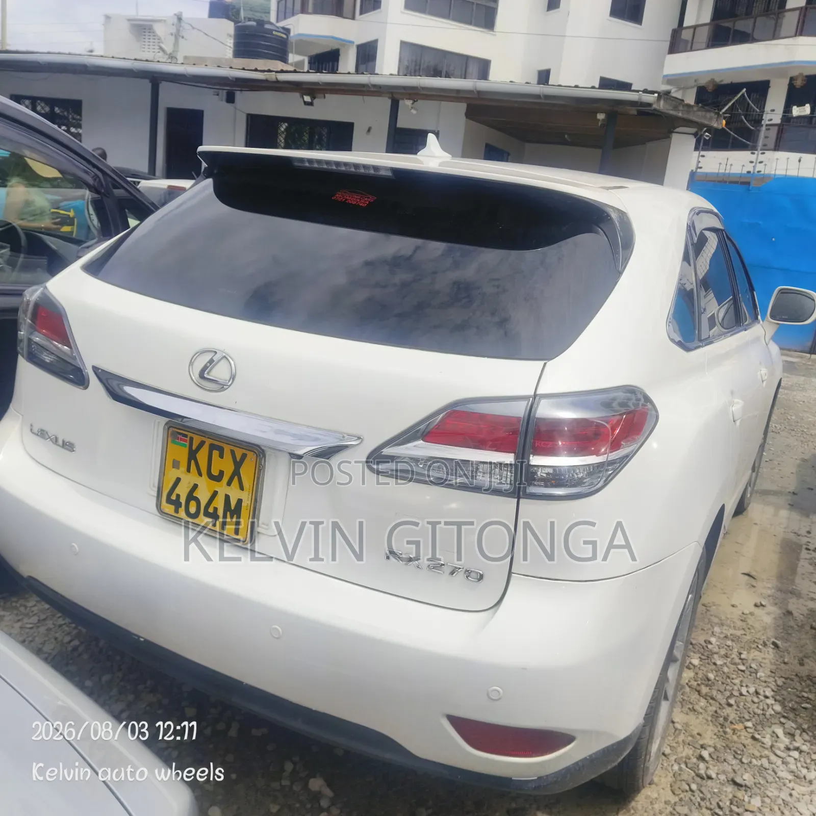 Lexus RX 2012 White