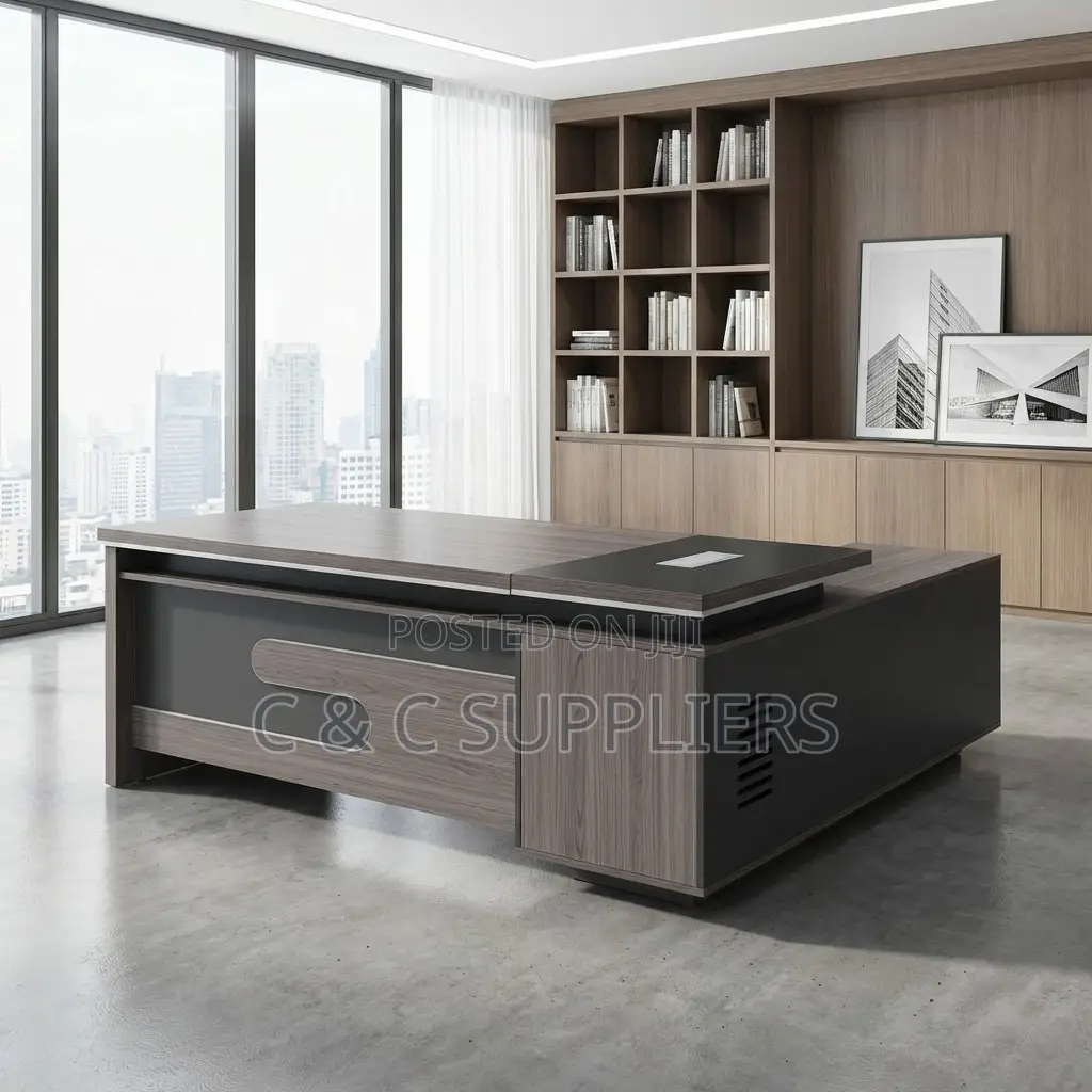 Executive Advanced L-Shaped Desk-1.8m