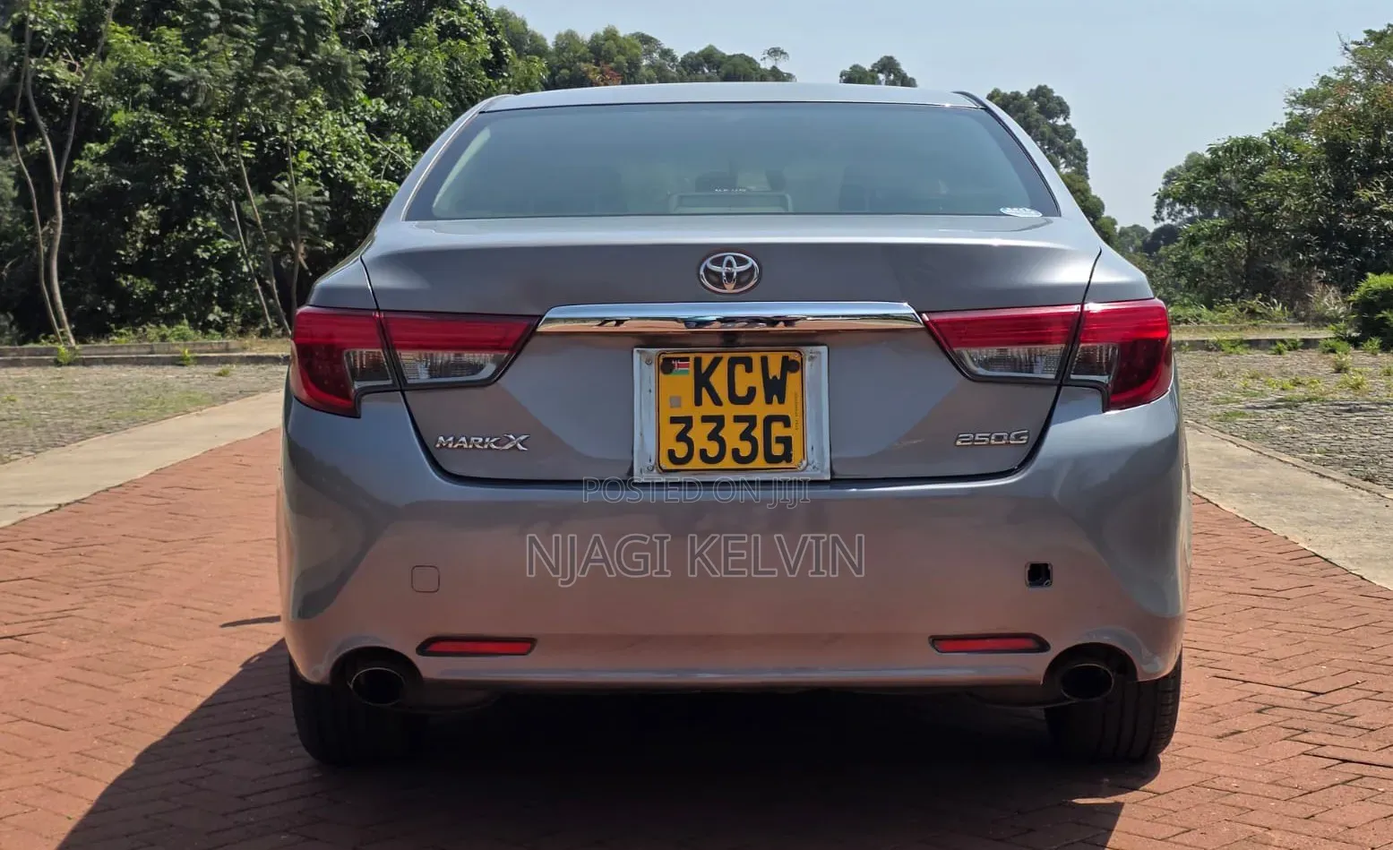 Toyota Mark X 2013 Gray