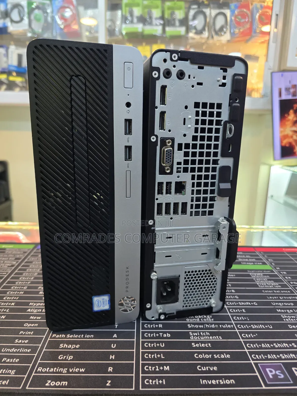 Desktop Computer HP ProDesk 600 G3 8GB Intel Core i5 HDD 500GB